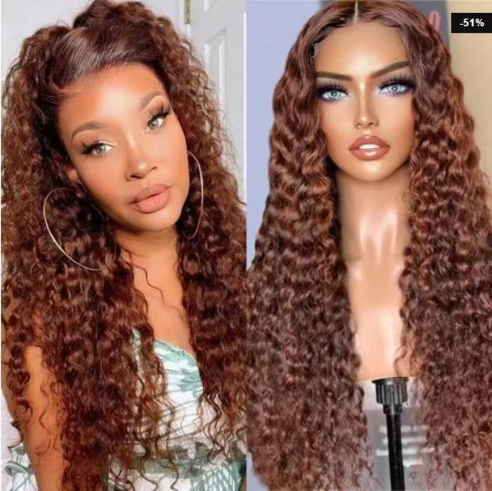 Front Lace  Curly Wig