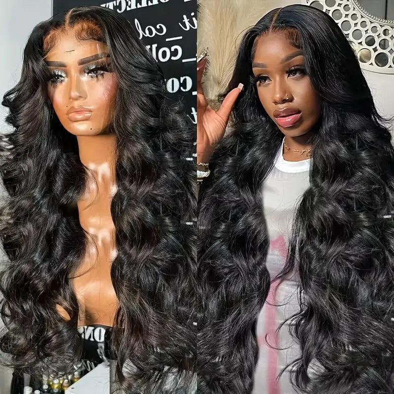 Natural resistant fiber wig