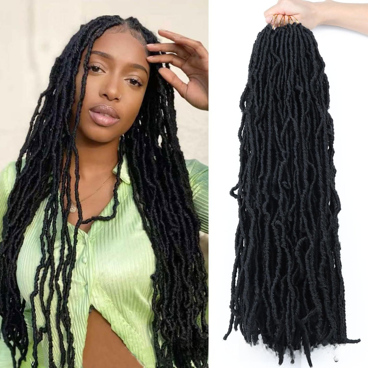 Nulocs Crochet  Braiding Hair