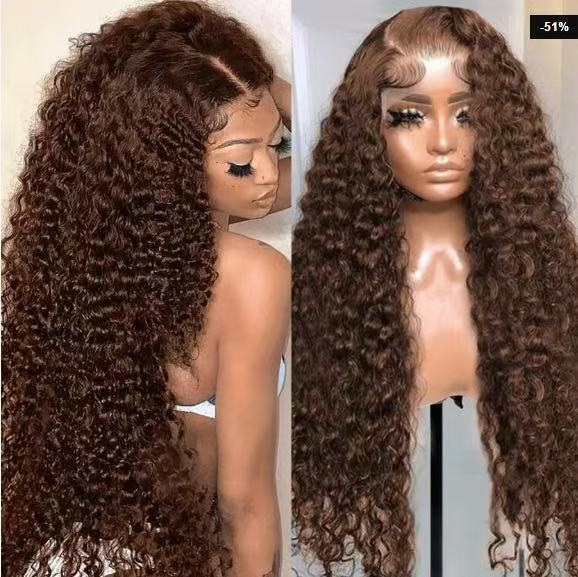Front Lace  Curly Wig