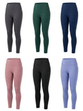 Women High-Waisted Gym Tights with Side Pockets