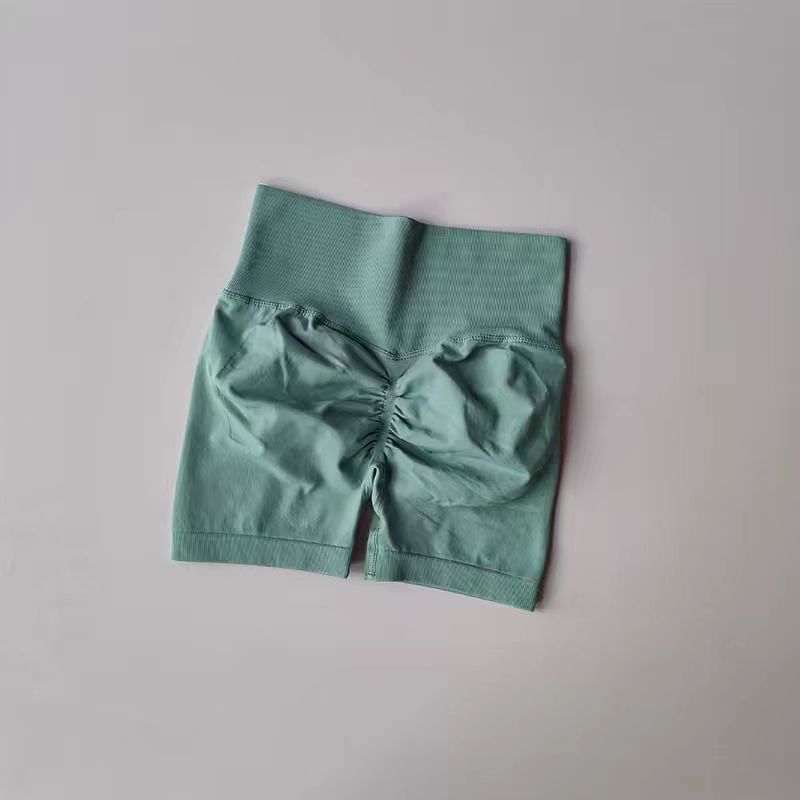 High-Waisted Sports Shorts for Yoga and Running
