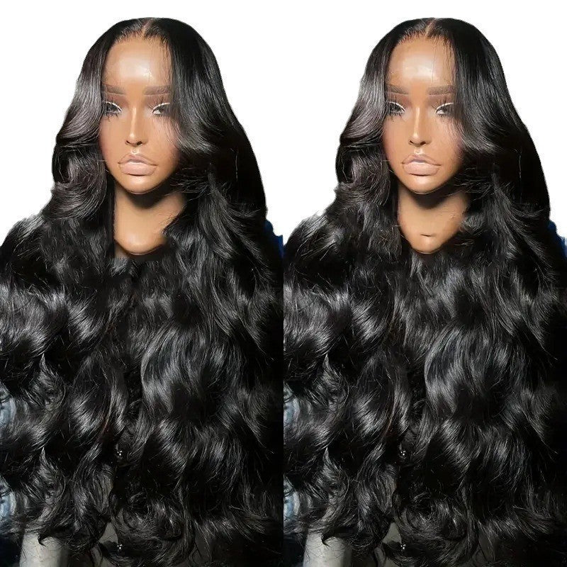 Natural resistant fiber wig