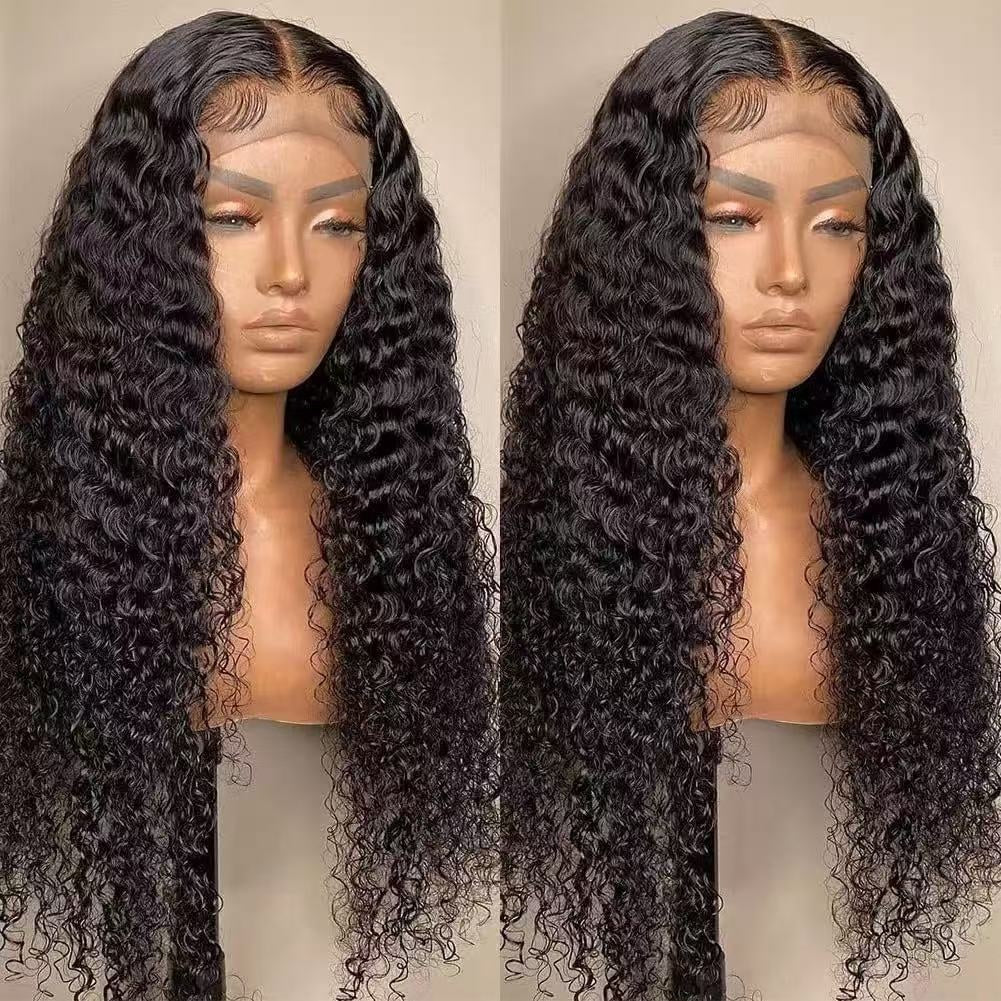 Curly Wig with Rose Net