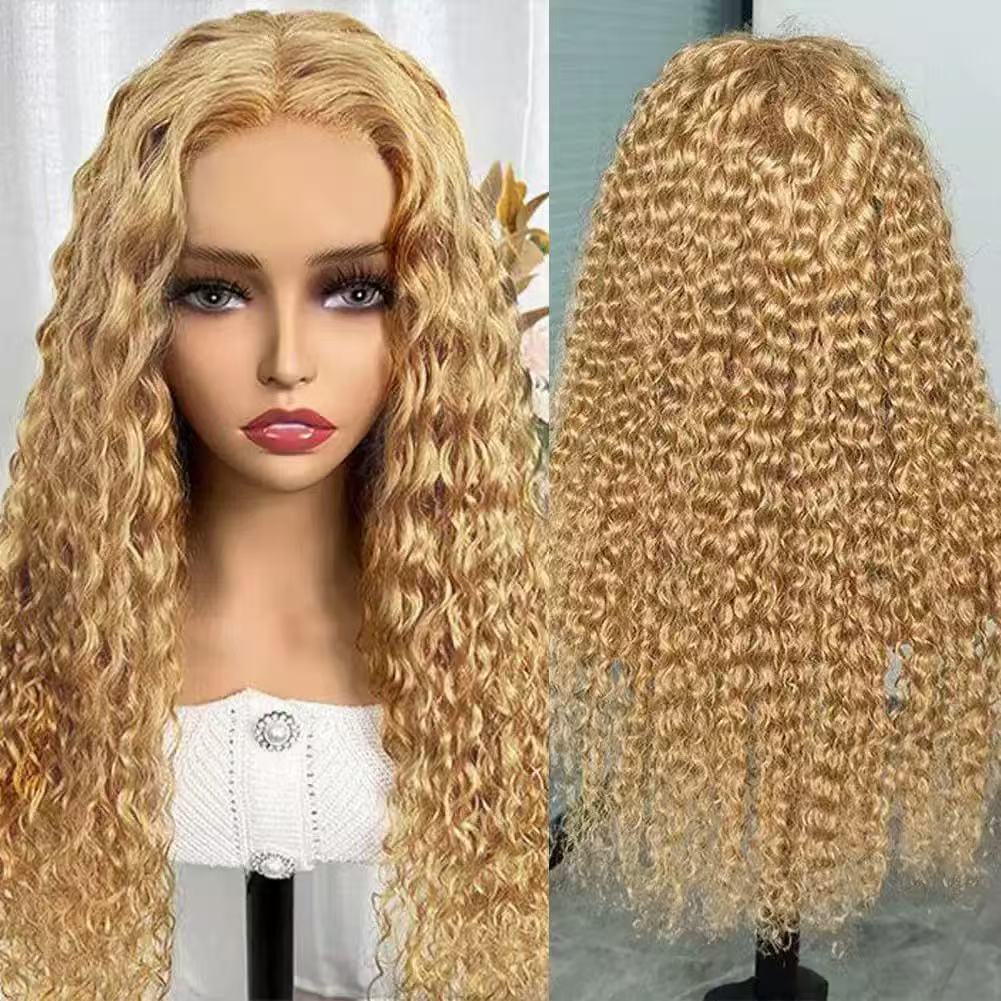 Curly Wig with Rose Net