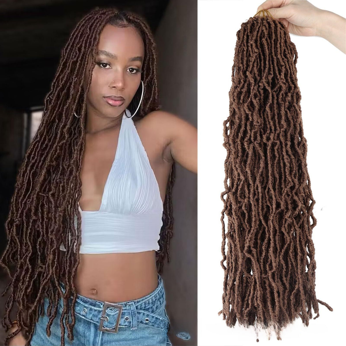 Nulocs Crochet  Braiding Hair